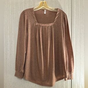 Chic Brown Women's Blouse